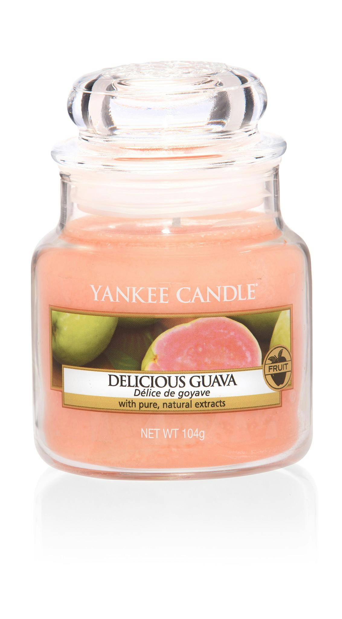 Délice de Goyave bougie parfumée petite jarre YANKEE CANDLE