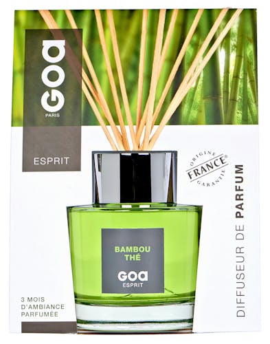 Diffuseur de parfum Esprit Bambou Thé 200 ml CLEM GOA