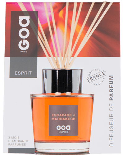Diffuseur de parfum Esprit Escapade à Marrakech CLEM GOA 200ml