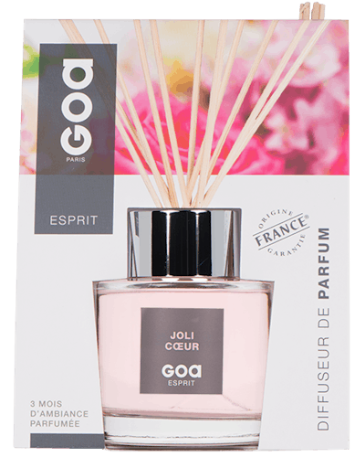 Diffuseur de parfum Esprit Joli Coeur CLEM GOA 200ml