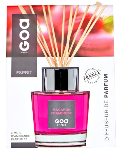 Diffuseur de parfum Esprit Macaron Framboise 200 ml CLEM GOA