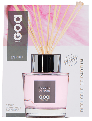 Diffuseur de parfum Esprit Poudre de Soie CLEM GOA 200ml