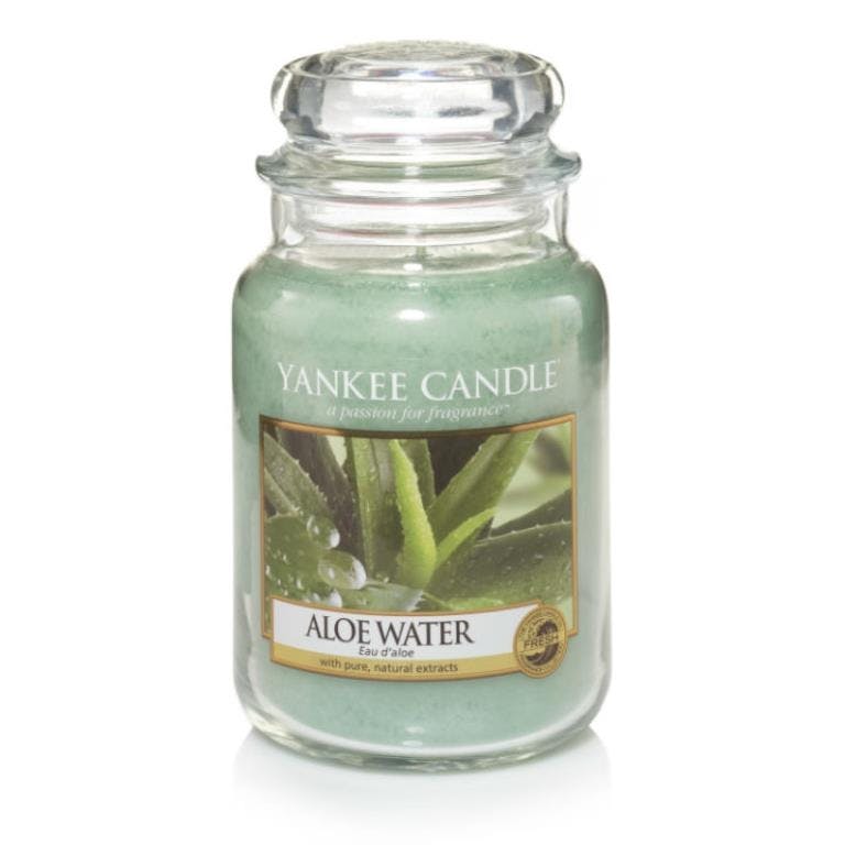 Eau d'Aloe bougie parfumée grande jarre YANKEE CANDLE