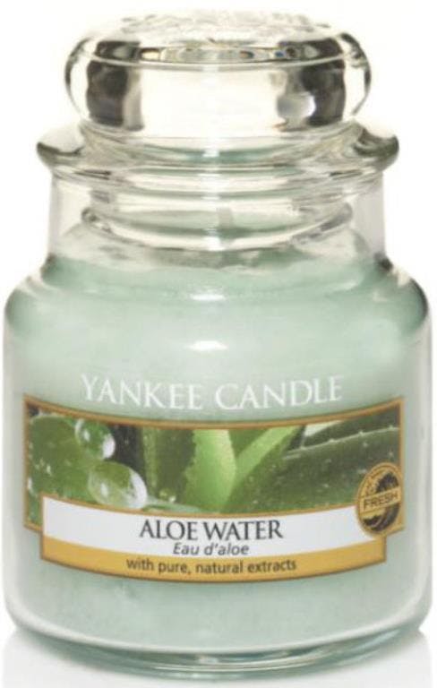 Eau d'Aloé bougie parfumée petite jarre YANKEE CANDLE