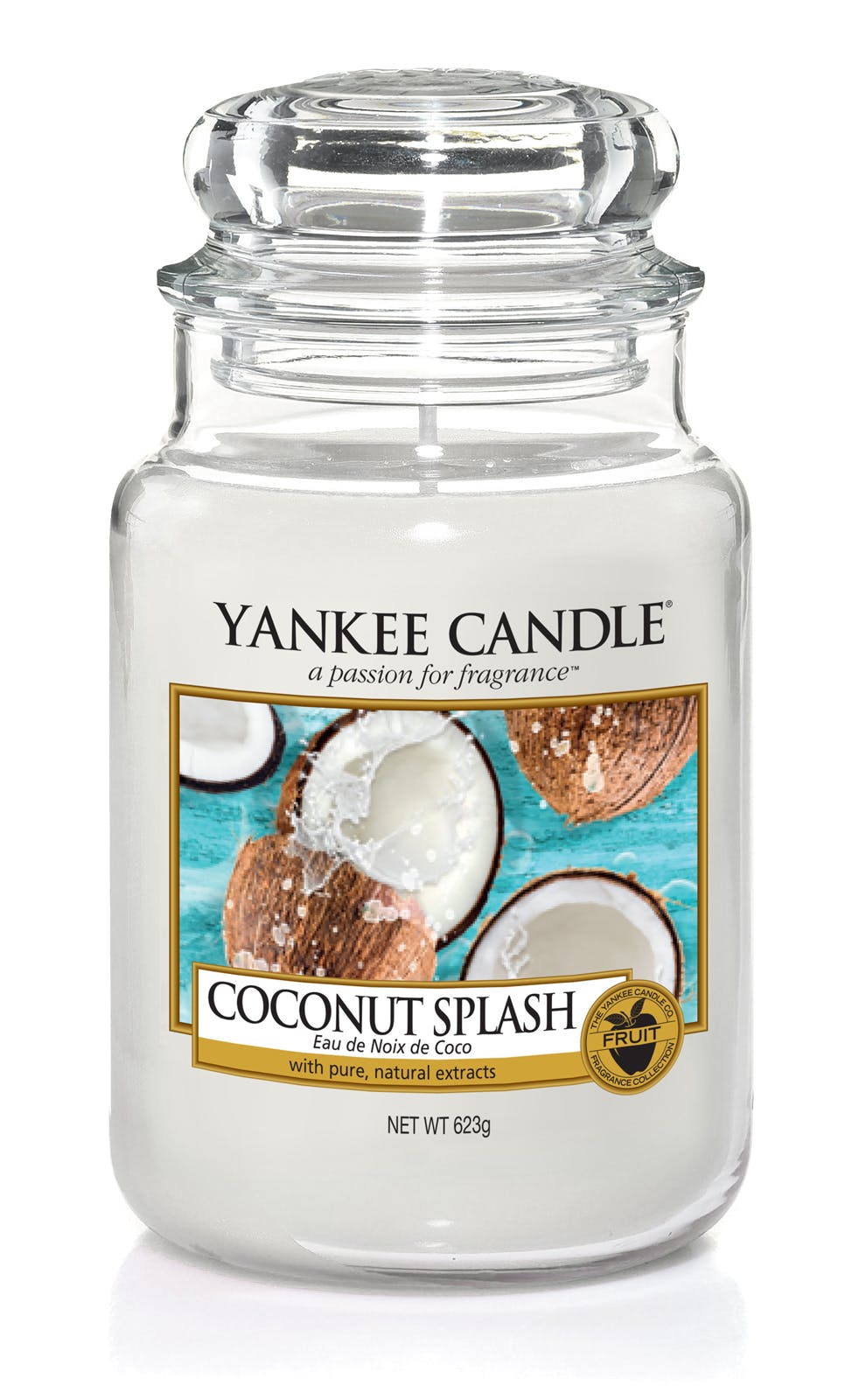Eau de Coco bougie parfumée grande jarre YANKEE CANDLE