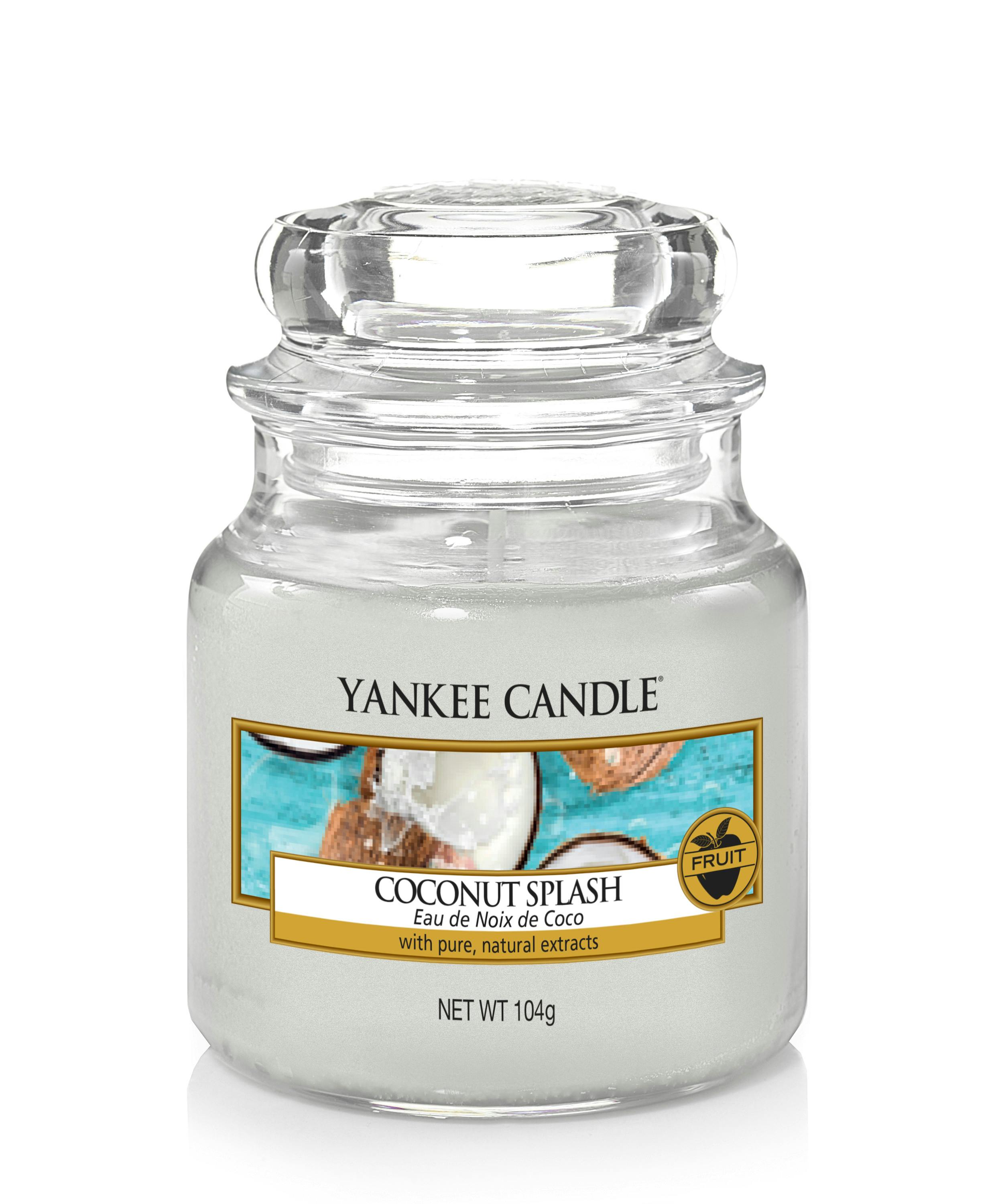 Eau de Coco bougie parfumée petite jarre YANKEE CANDLE