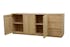 Enfilade / Buffet long Hévéa 3 portes, 3 tiroirs 220x50x90cm BALTIC