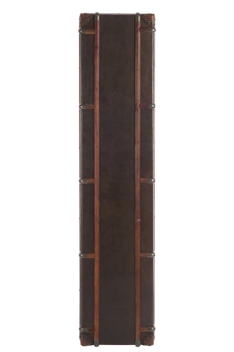 Etagère 4 niveaux bois brun - 102x42x182cm