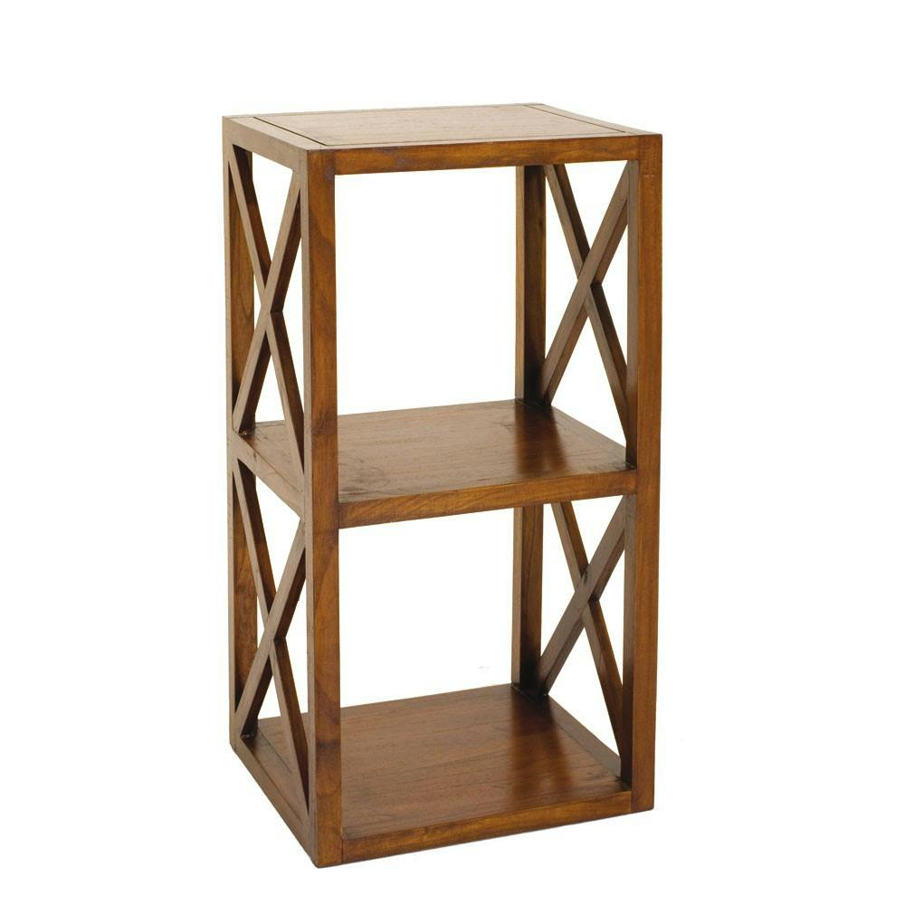 Etagère 40cm 2 cases croisillons LOLA