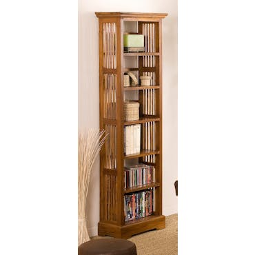  Bibliotheque etagere en bois clair de style colonial