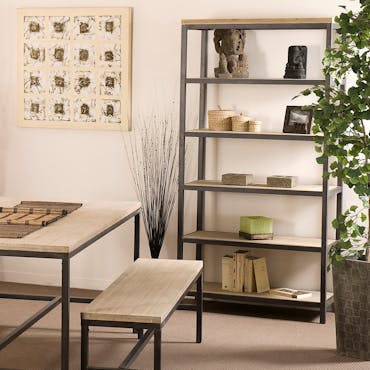 Etagère 5 niveaux Style Atelier 90cm LALI