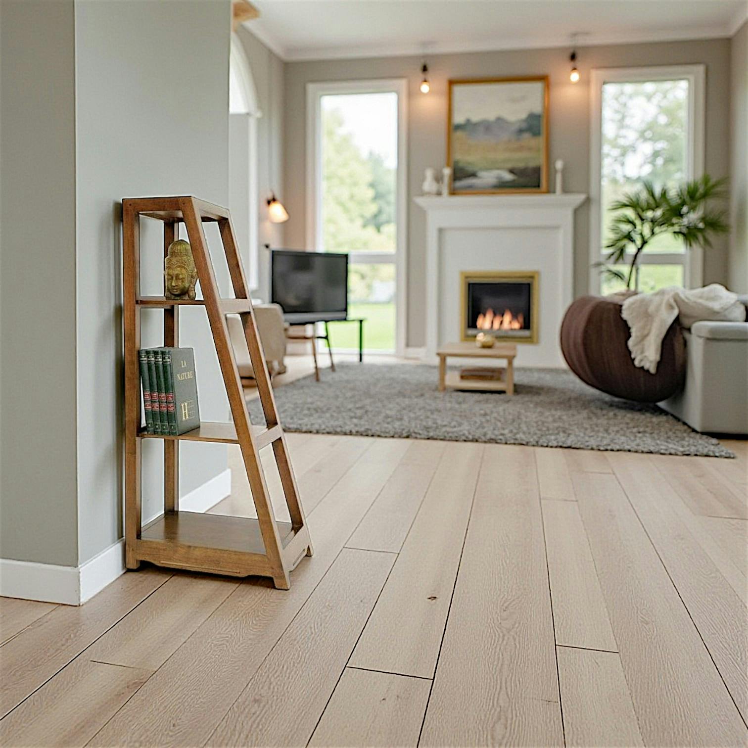 Etagère bibliothèque hévéa 60x130cm MAORI