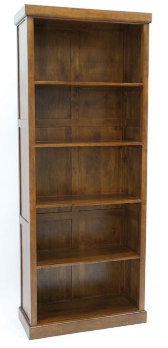 Etagère bibliothèque hévéa 80x200cm TRADITION