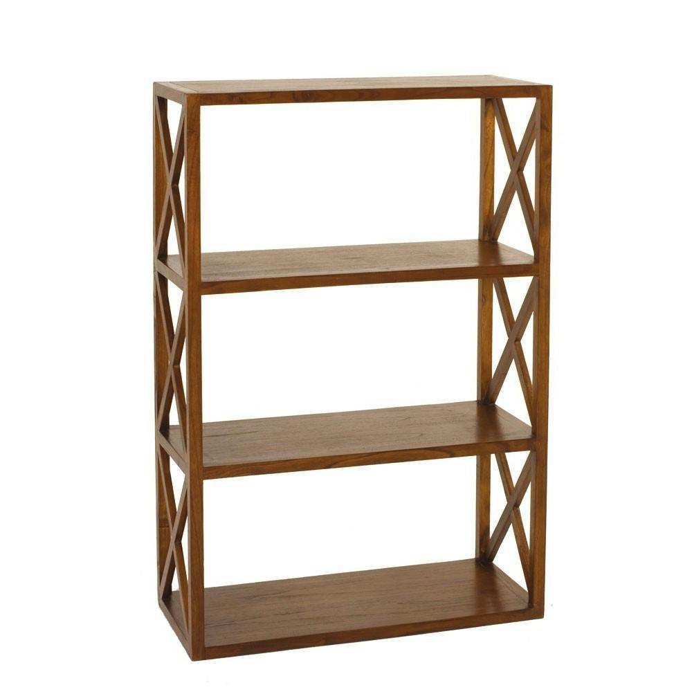 Etagère croisillons 3 étagères H120cm LOLA