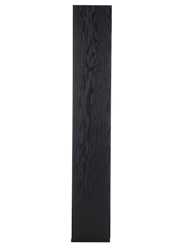 Etagère en bois noir 3 niveaux zigzag 100x24x145cm
