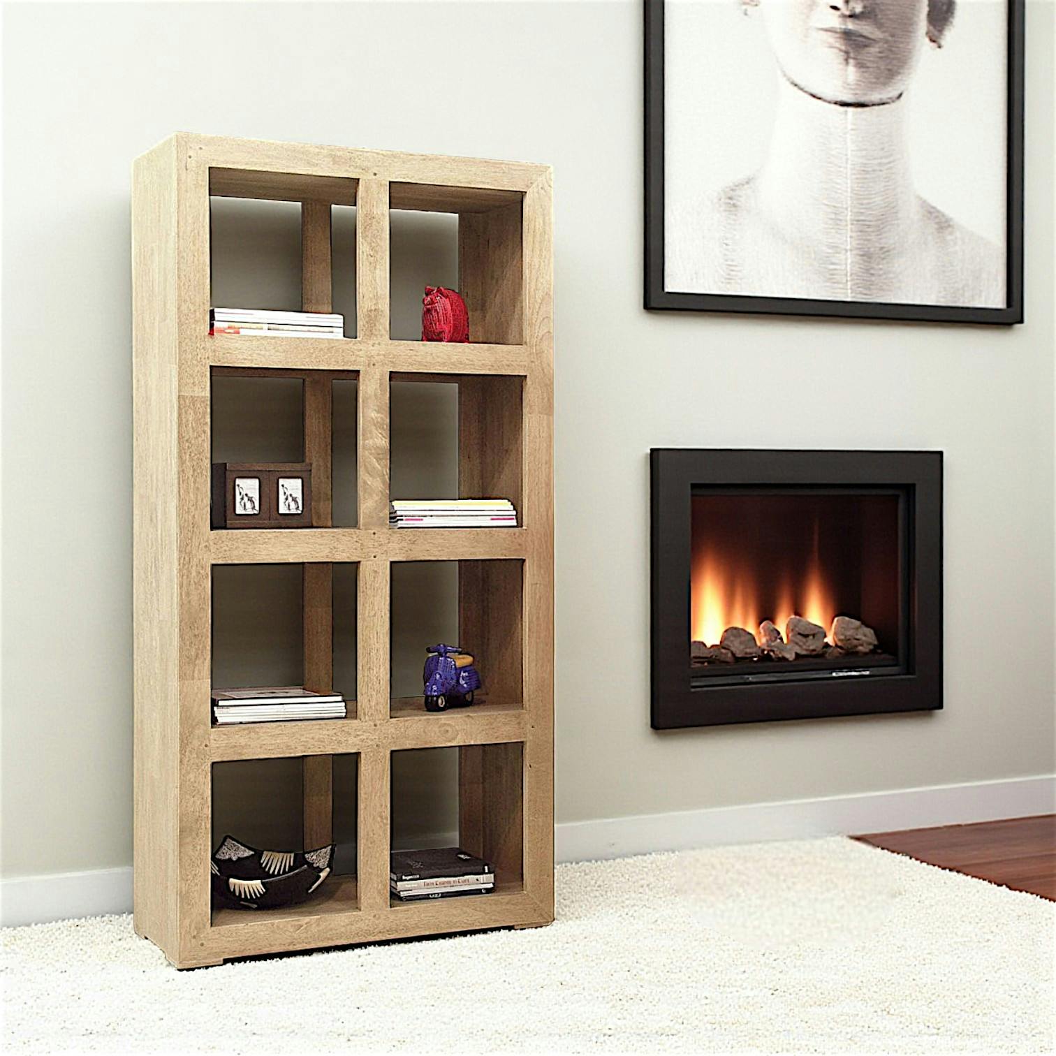 Etagère hévéa 90x180cm HELENA