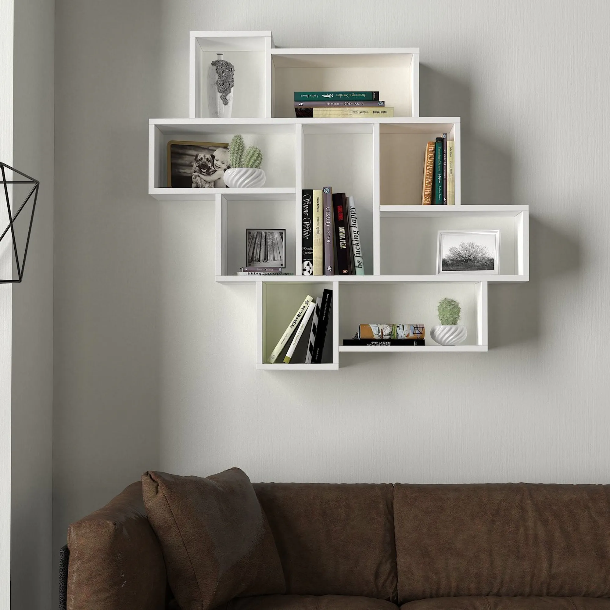 Etagere Murale Blanche