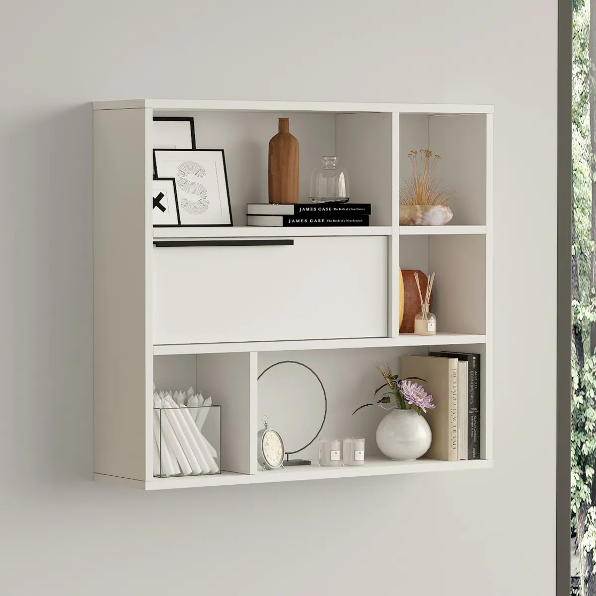 Etagere Murale Blanche