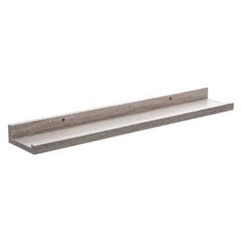 Etagère murale coloris chêne naturel