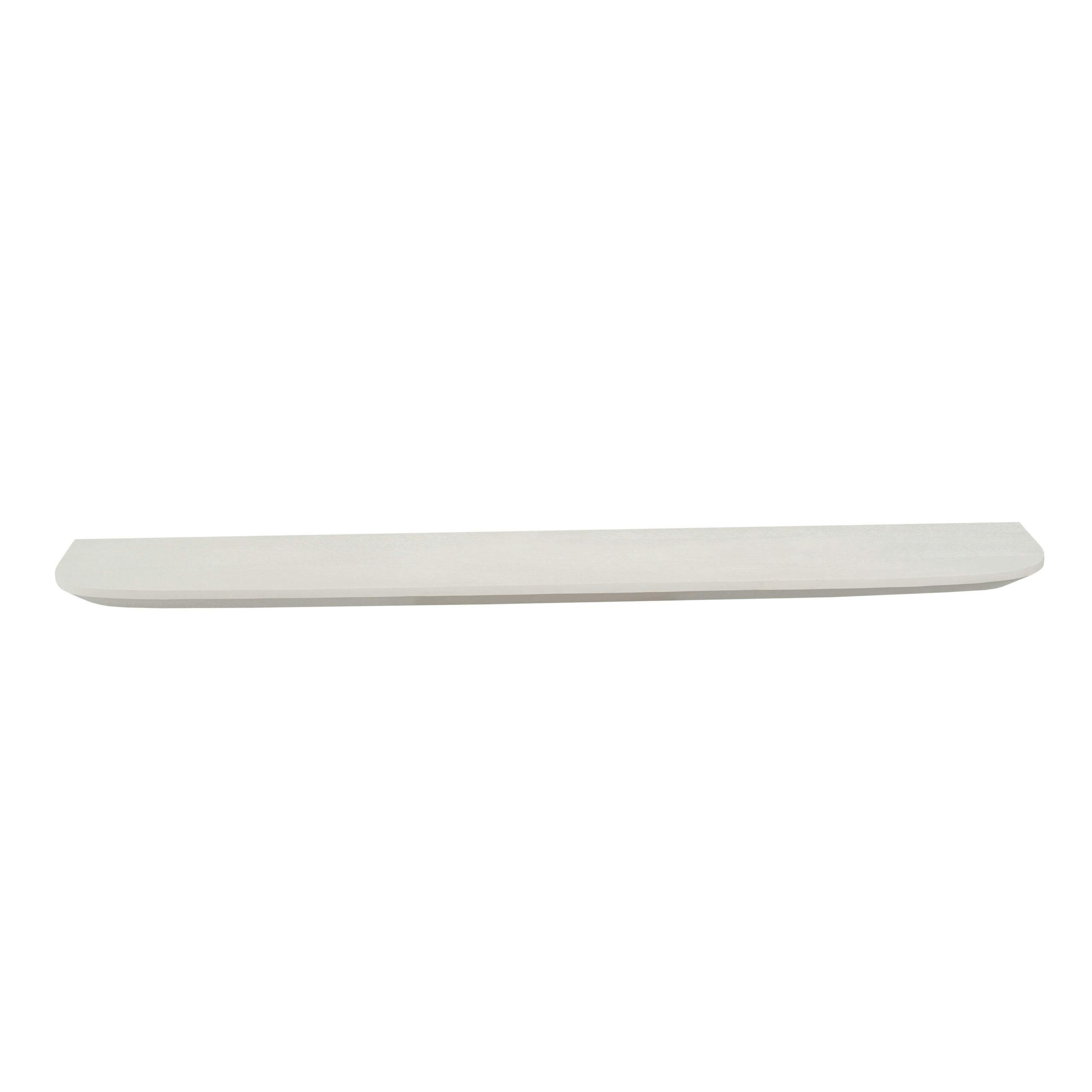 Etagère murale en bois de manguier beige 120 cm ALMA