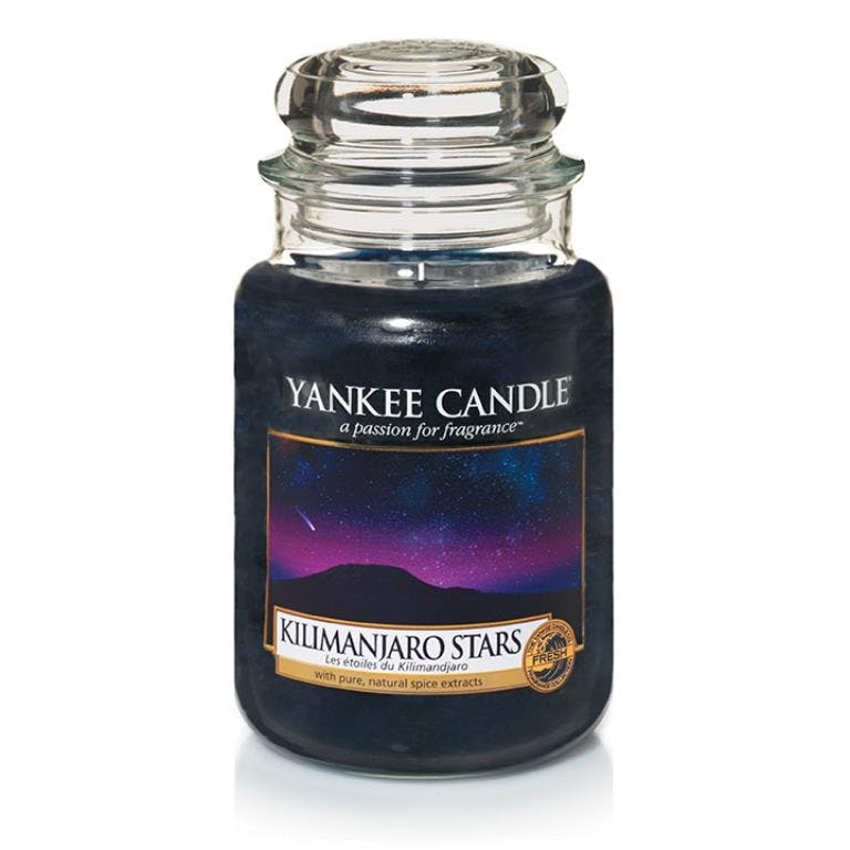 Etoiles du Kilimandjaro bougie parfumée grande jarre YANKEE CANDLE