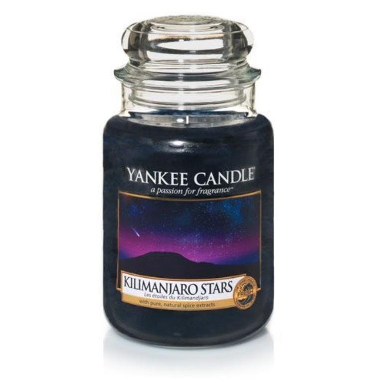 Etoiles du Kilimandjaro bougie parfumée moyenne jarre YANKEE CANDLE