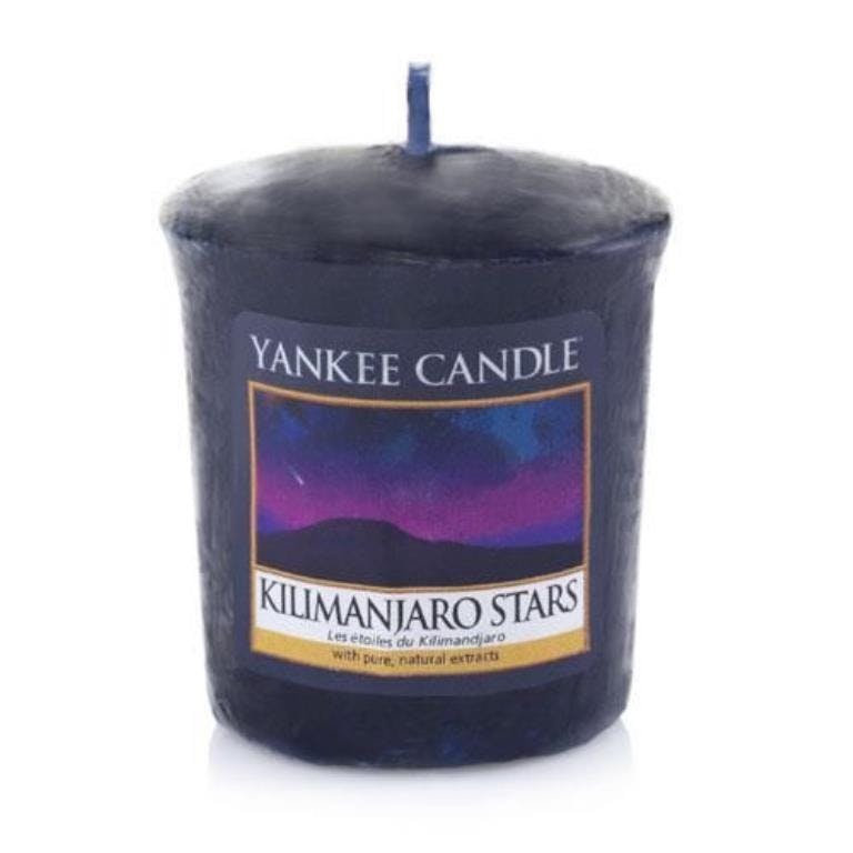Etoiles du Kilimandjaro bougie parfumée votive YANKEE CANDLE