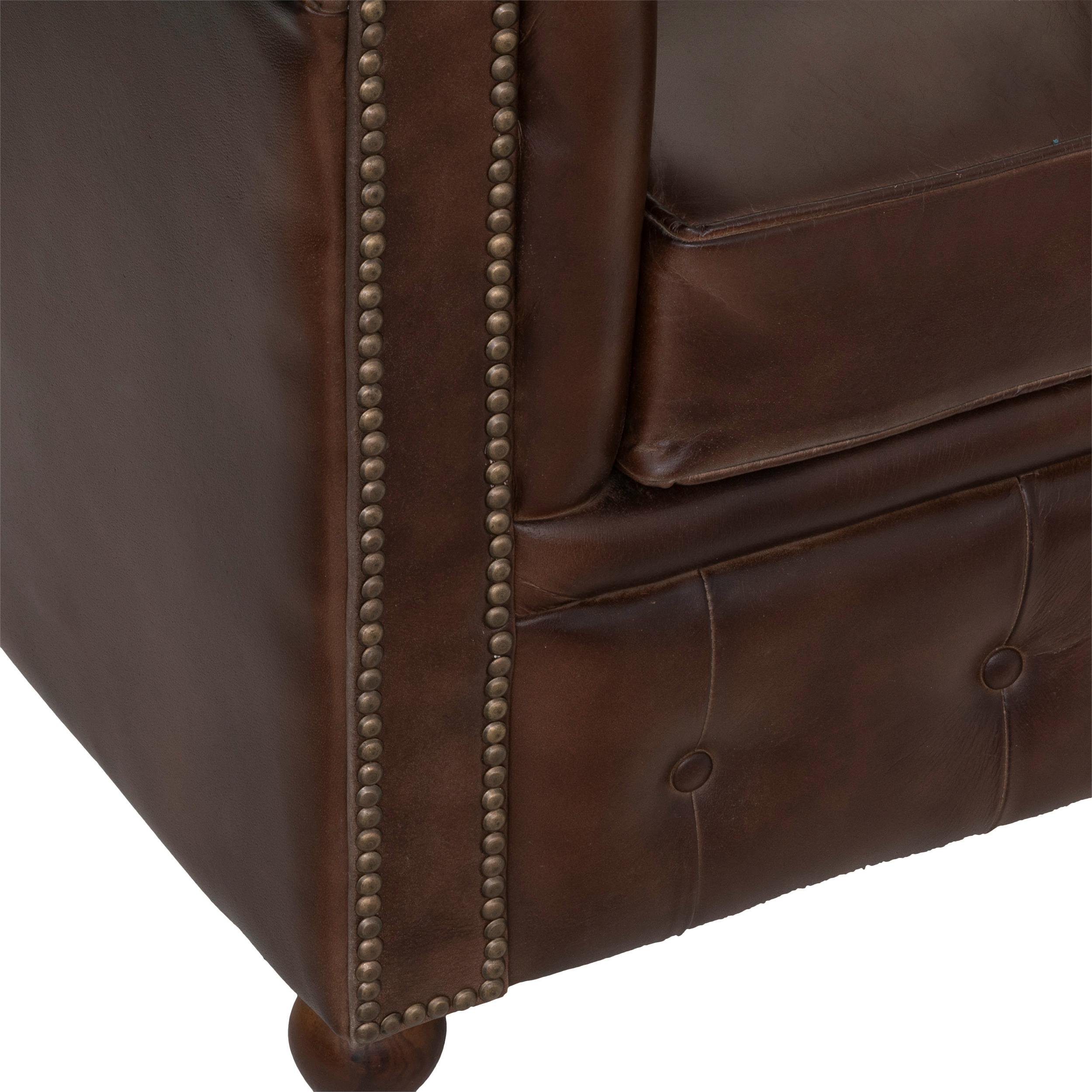 Sac bandoulière en cuir Etrier Marron en Cuir - 63619903