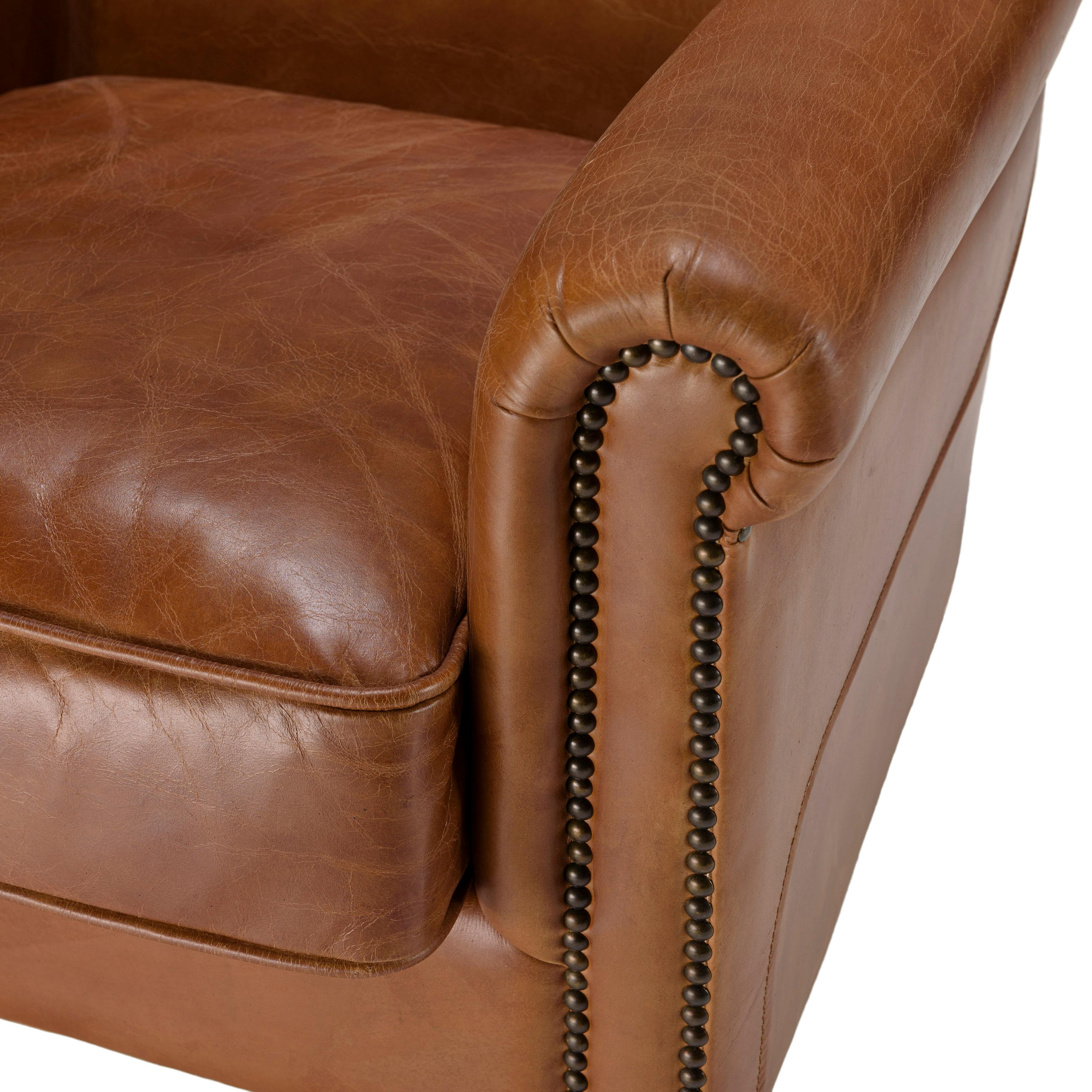 Fairfax Brown 54 Girth Standard Gaugr Leather Prolitr