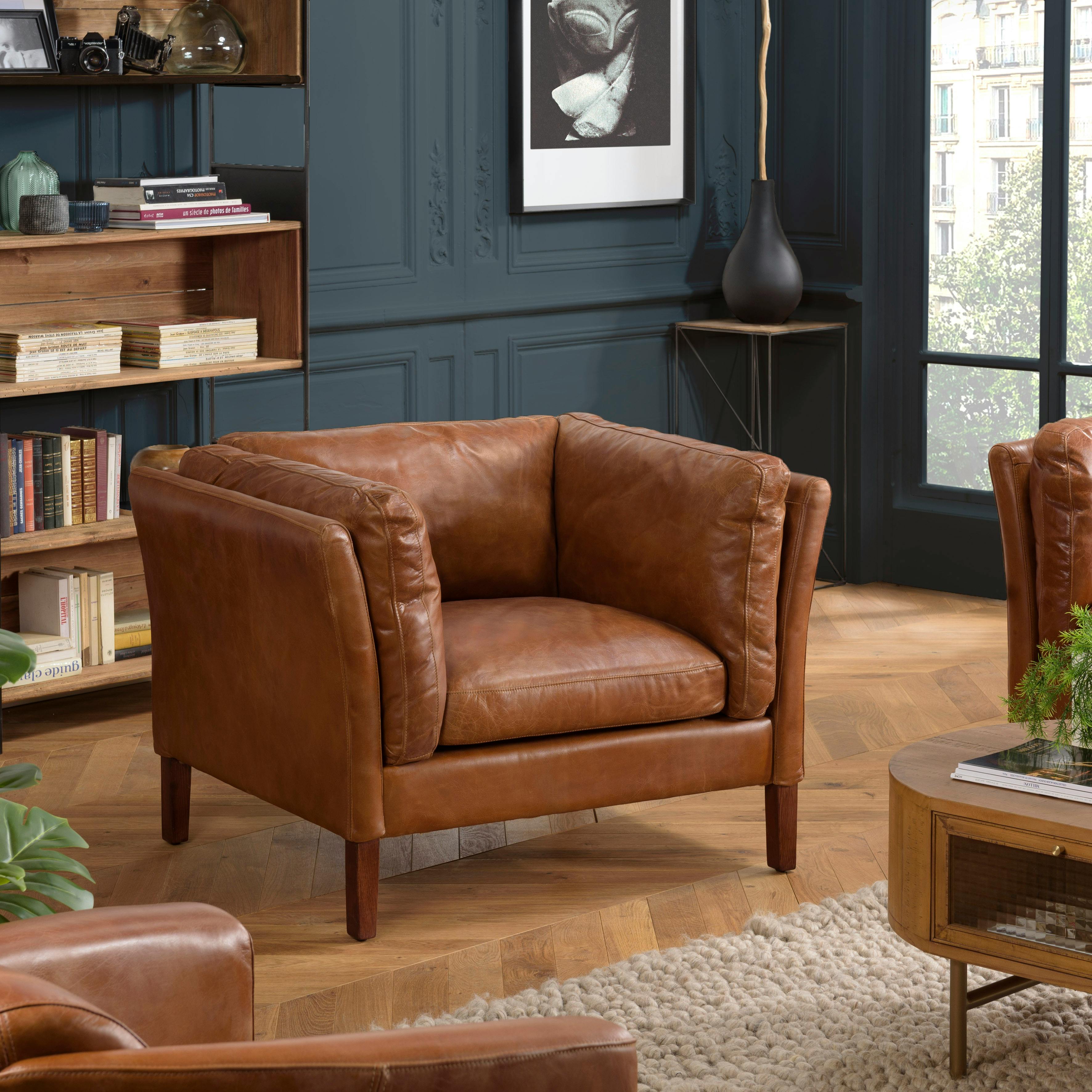 Fauteuil De Salon Cuir