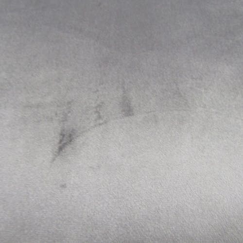 Fauteuil de table en velours gris (lot de 2) ARLINGTON