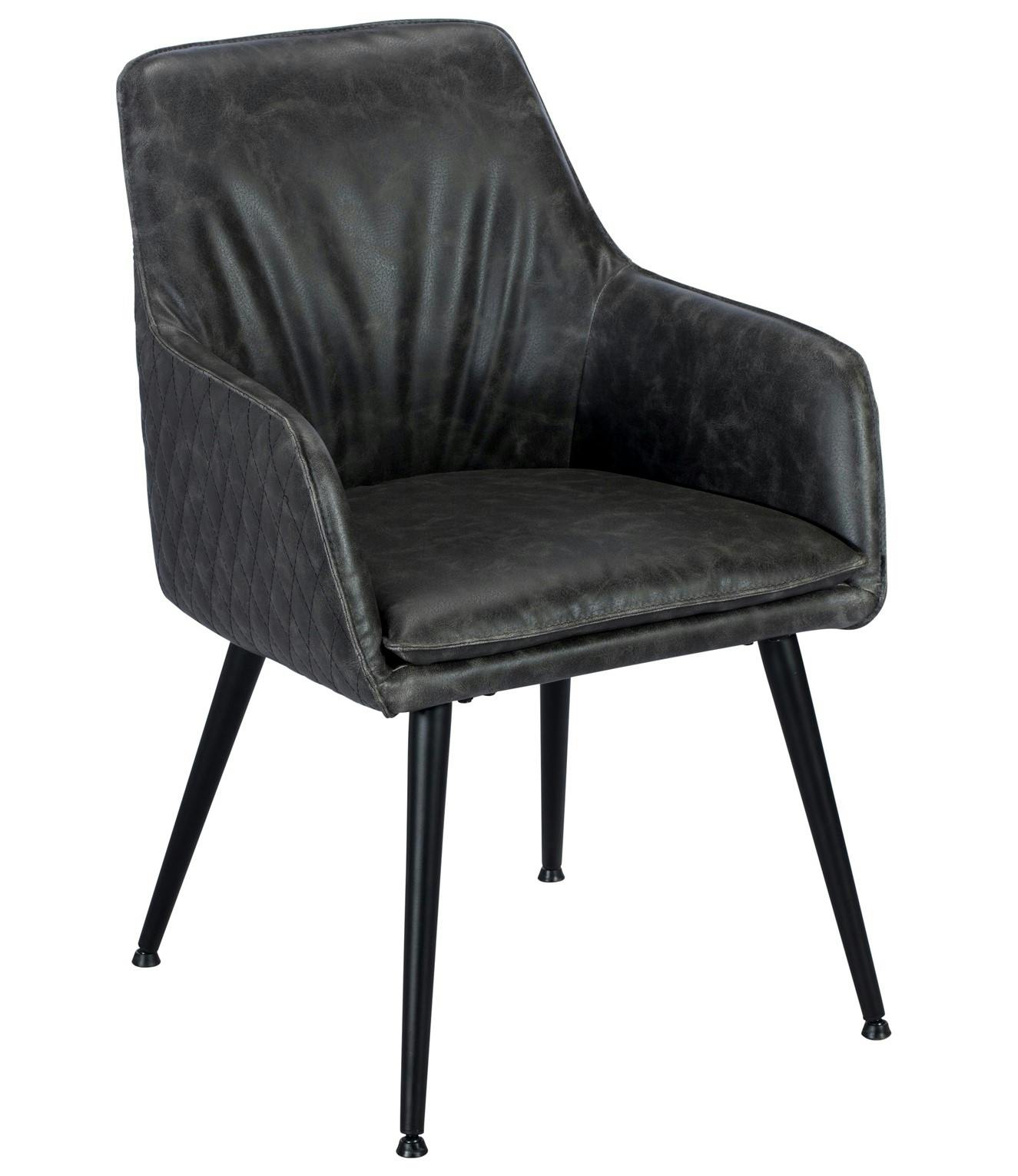 Fauteuil de table gris OKA