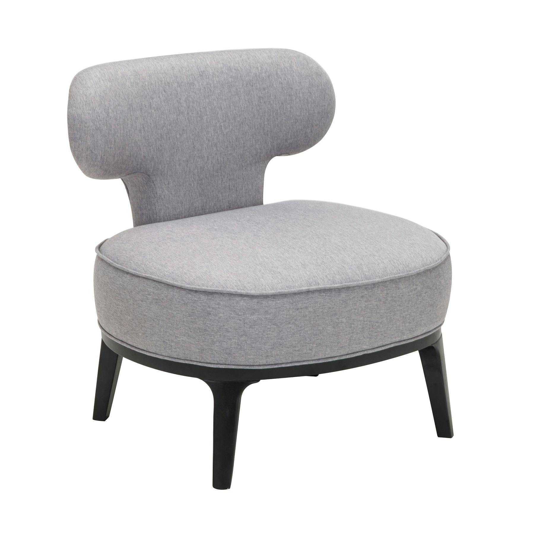 Fauteuil design gris GATSBY