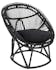 Fauteuil en rotin gris + coussin H88cm