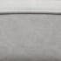 Fauteuil esprit scandinave gris clair pieds métal 52x59x71cm
