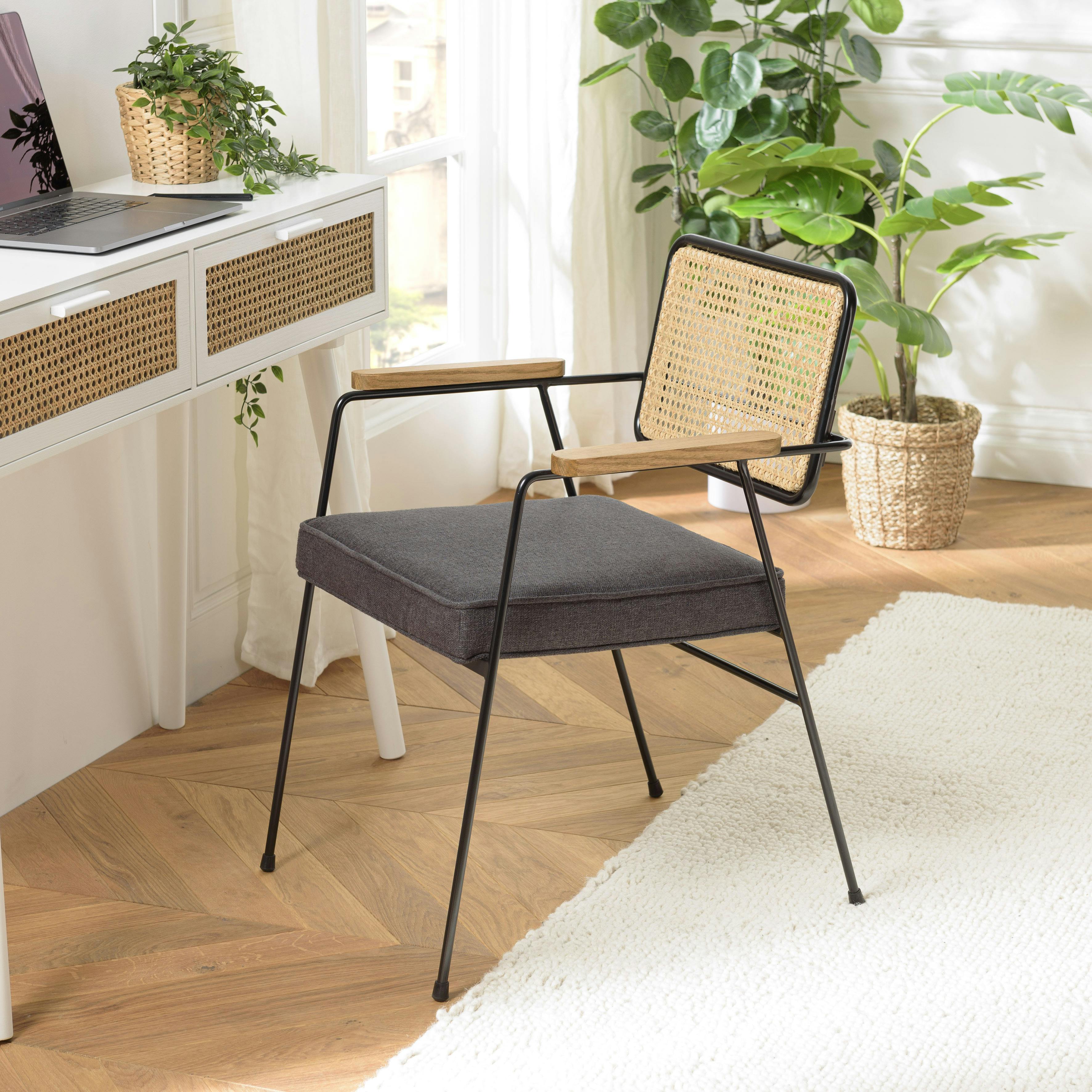 Canapé D'Angle Linn Anthracite - Microfibre Confortable | Pour Salon Moderne