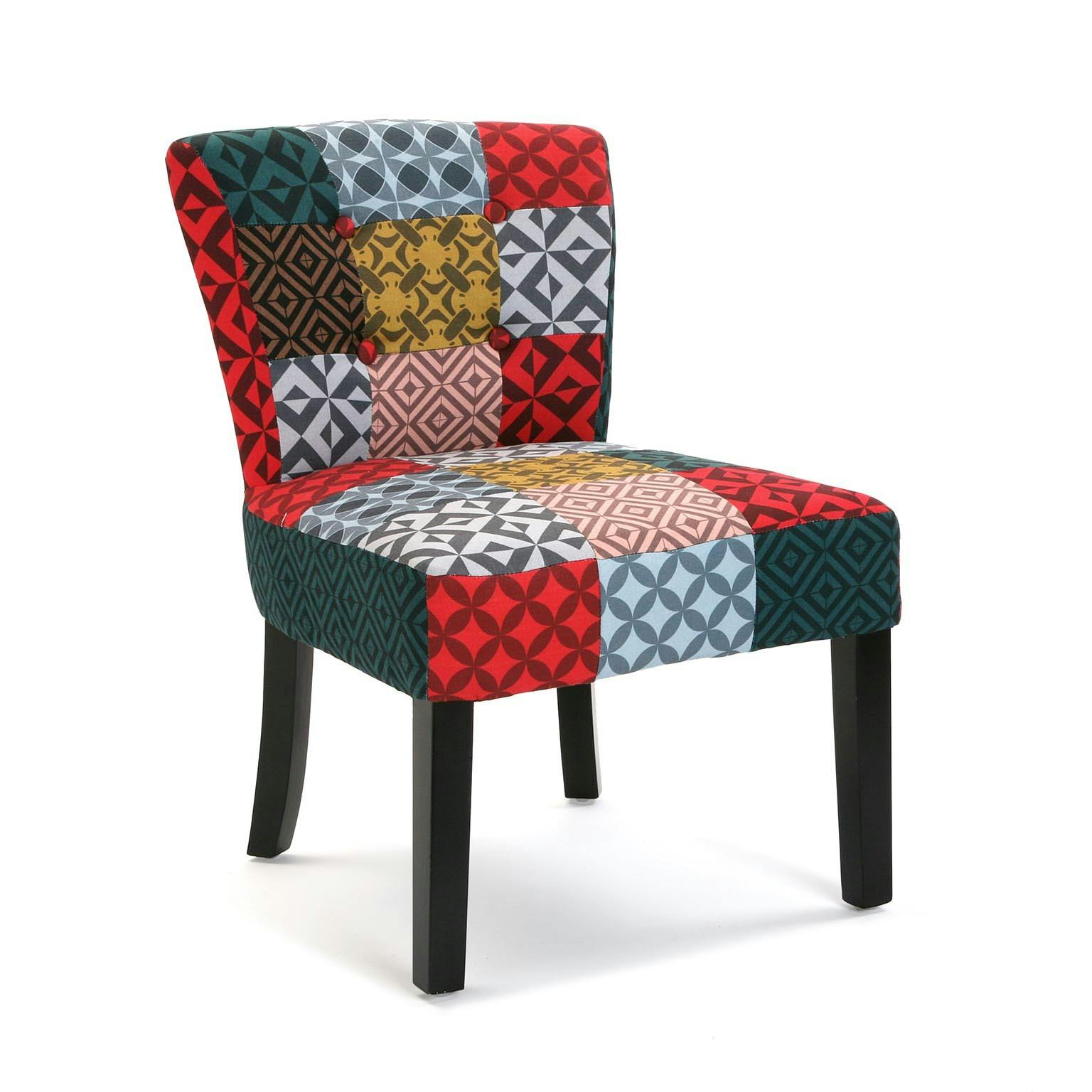 Fauteuil patchwork HARVEY