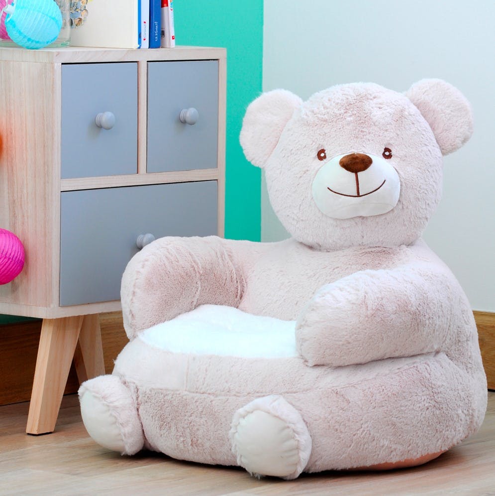 Fauteuil pouf ourson 45 x 45 cm