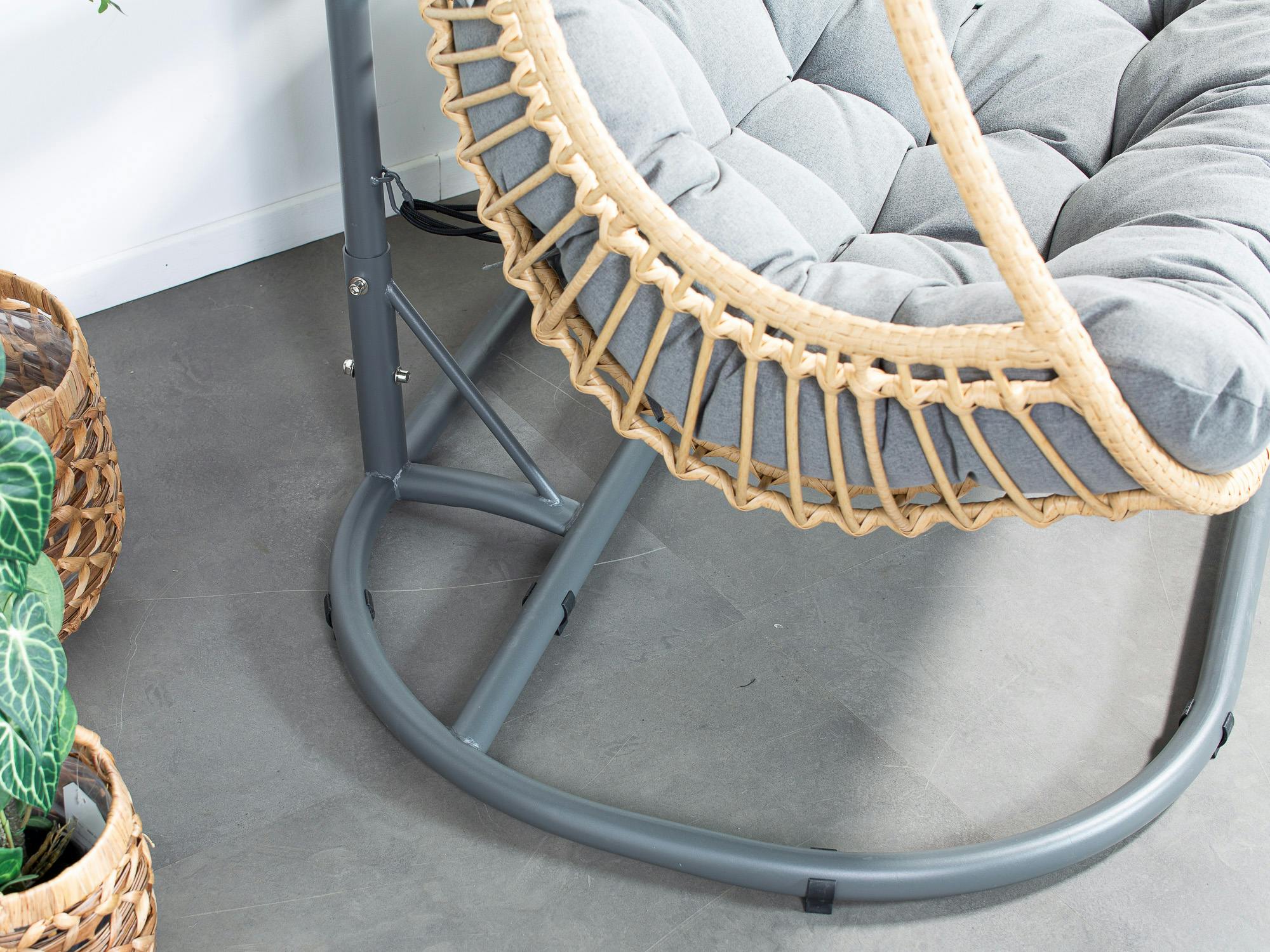 Fauteuil suspendu 2 places naturel SOUTH BEACH | Fauteuils suspendus ...