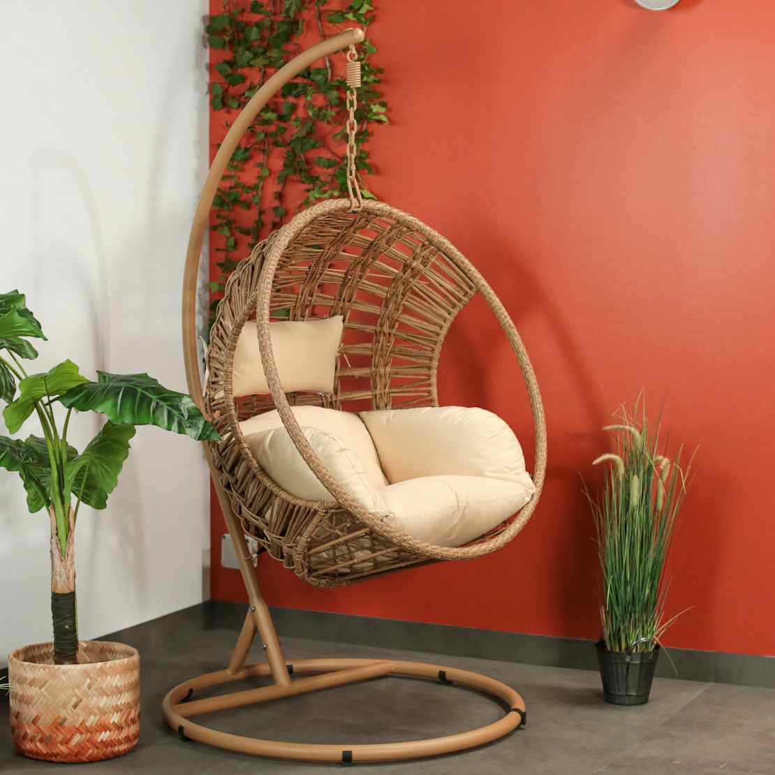 Fauteuils suspendus et hamacs suspendus : en bois, en tissu ...