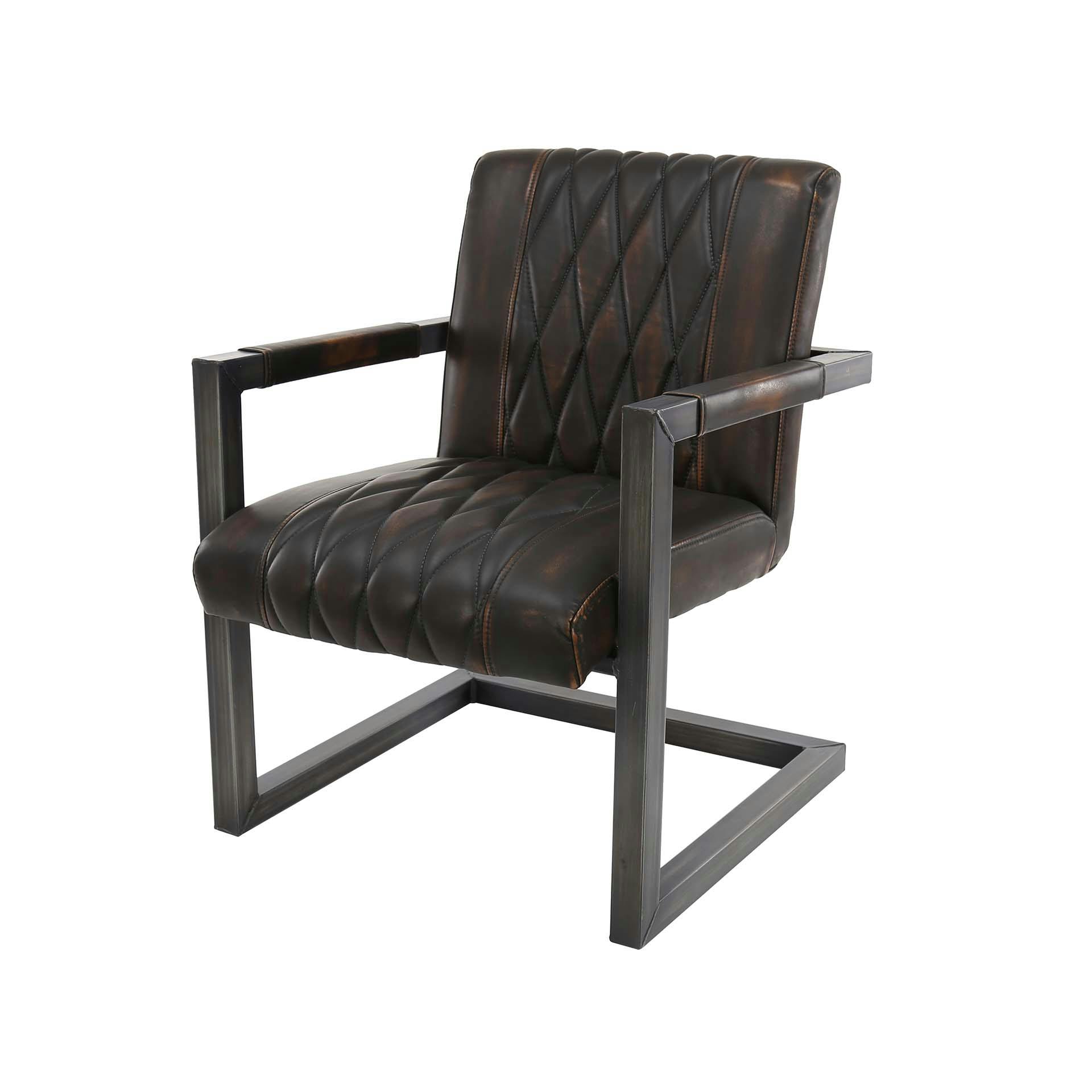 Fauteuil vintage brun JAVA | Chaises | Pier Import