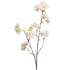 Fleur artificielle couleur blanche et rose 76 cm