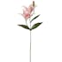 Fleur artificielle de lys couleur rose 165 cm