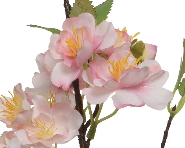 Fleur artificielle de printemps, rose doux