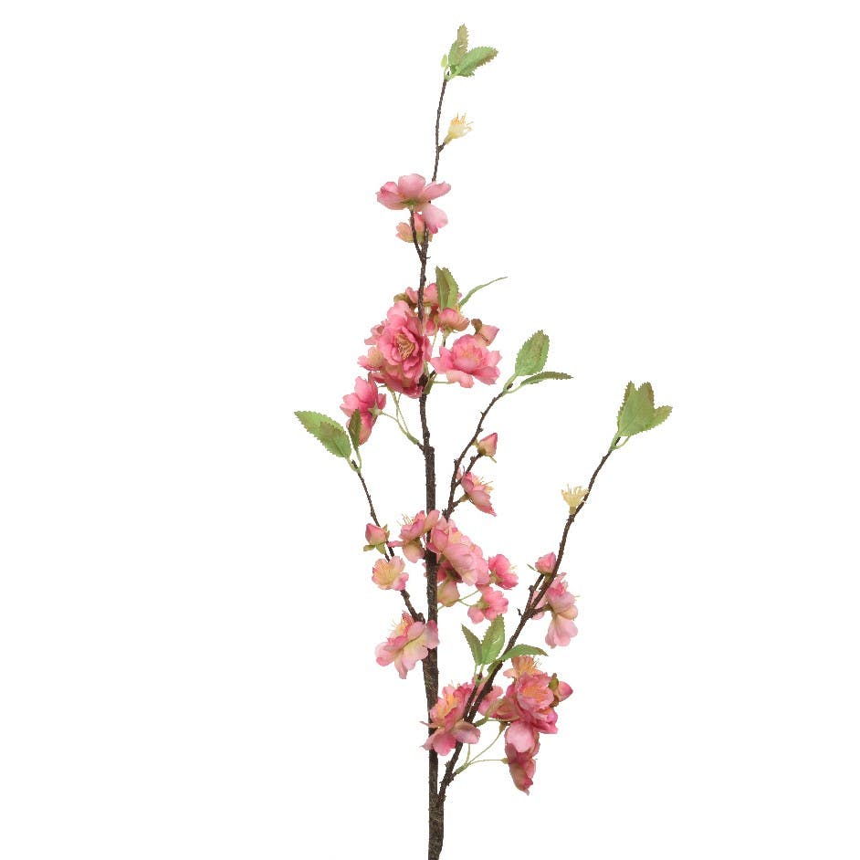 Fleur artificielle rose de printemps