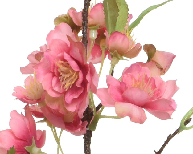 Fleur artificielle rose de printemps