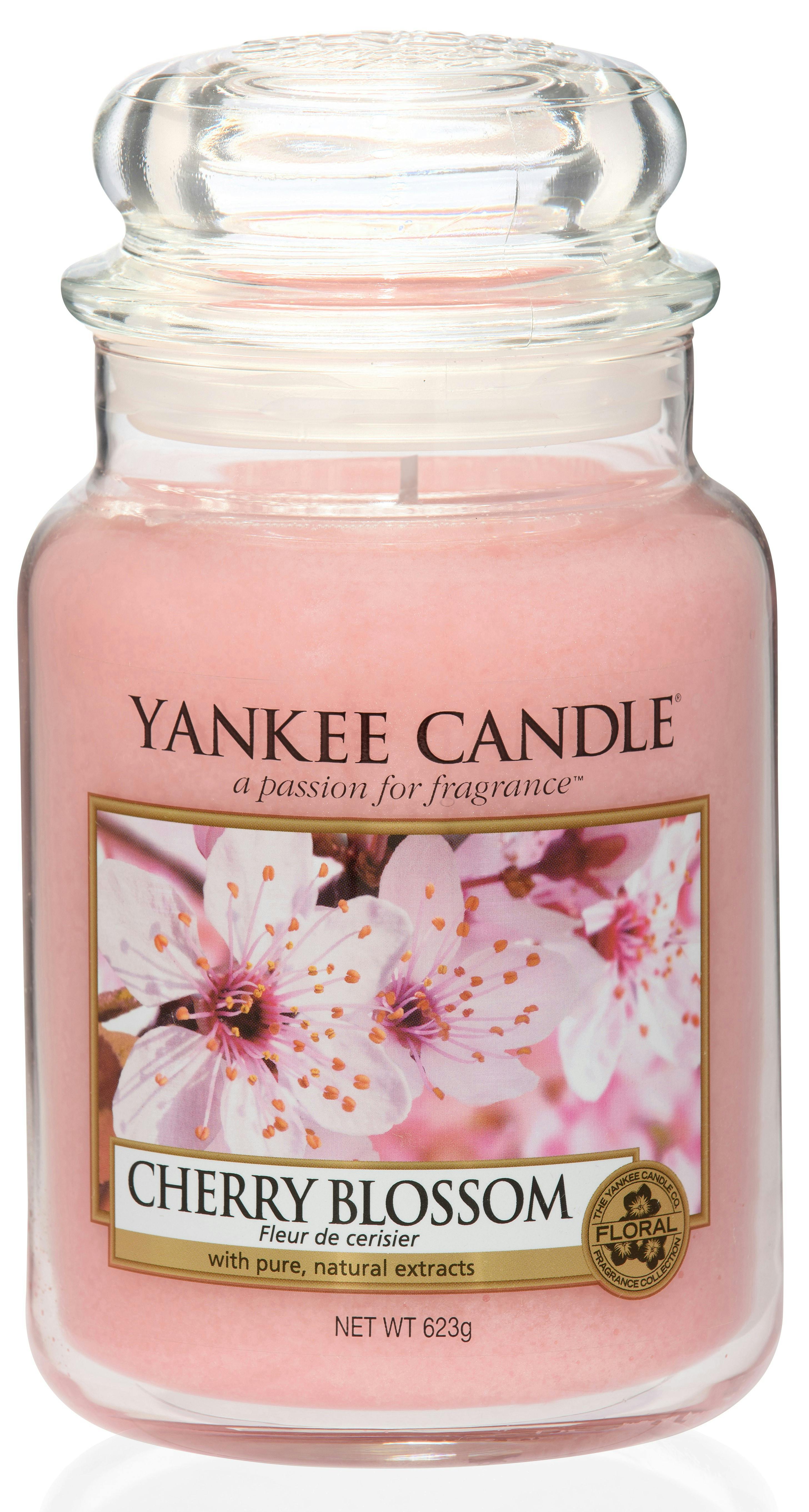Fleur de Cerisier bougie parfumée grande jarre YANKEE CANDLE