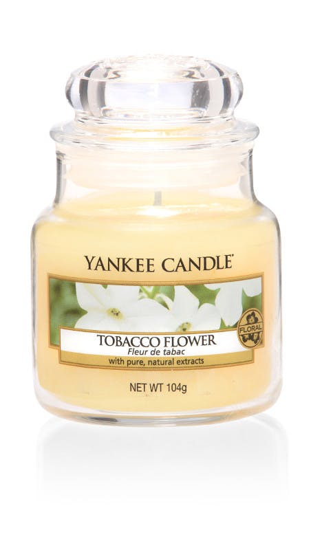 Fleur de Tabac bougie parfumée petite jarre YANKEE CANDLE