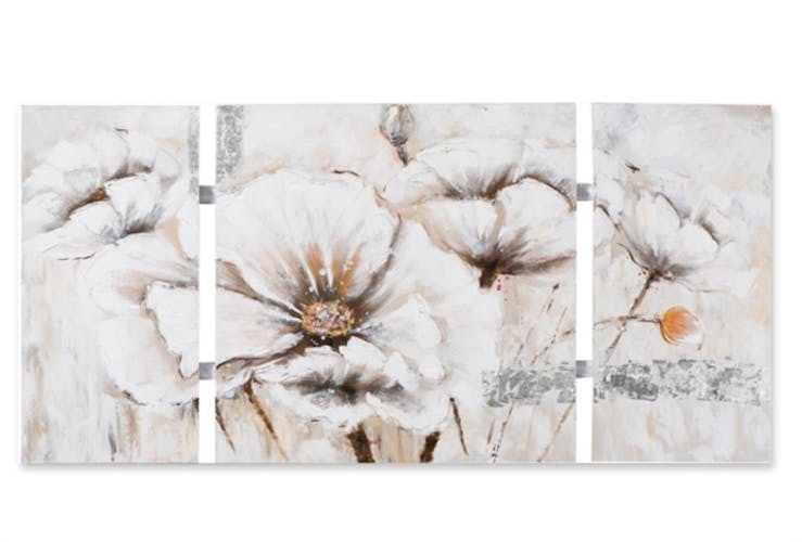 Tableau triptyque Floral : cadres multi panneaux fleuris