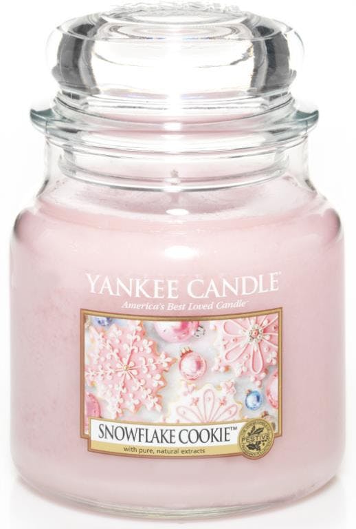 Flocons Sucrés bougie parfumée moyenne jarre YANKEE CANDLE